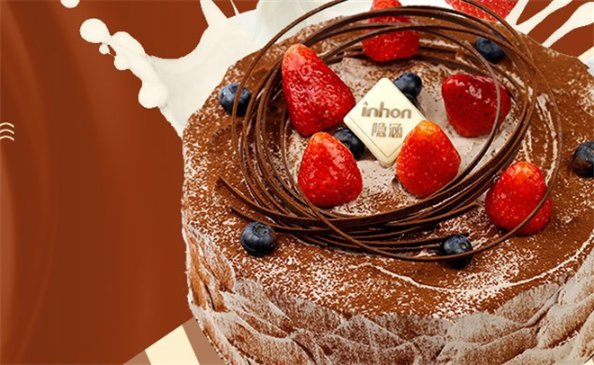 隐涵面包生日蛋糕