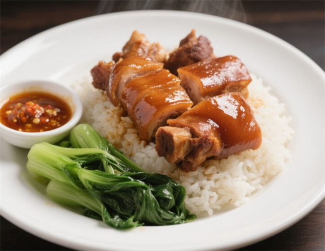 潮蹄现卤猪脚饭加盟