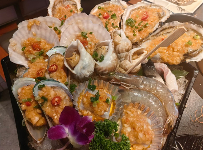 热宴海鲜烤肉自助