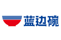 蓝边碗